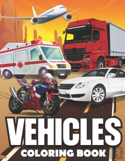 Bertrand.pt - Vehicles Coloring Book