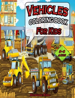 Bertrand.pt - Vehicles Coloring Book For Kids