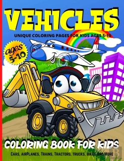Bertrand.pt - Vehicles Coloring Book For Kids