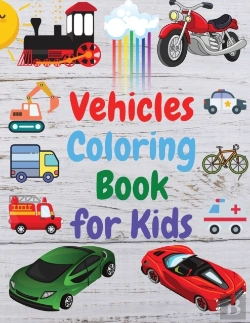 Bertrand.pt - Vehicles Coloring Book For Kids
