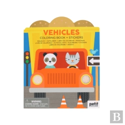 Bertrand.pt - Vehicles Coloring Book + Stickers