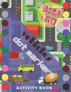 Bertrand.pt - Vehicles Dot Markers Activity Book