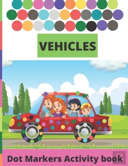 Bertrand.pt - Vehicles Dot Markers Activity Book