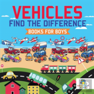 Vehicles Find The Difference Books For Boys