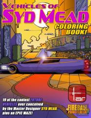 Vehicles Of Syd Mead Coloring Book