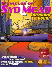Vehicles Of Syd Mead Coloring Book