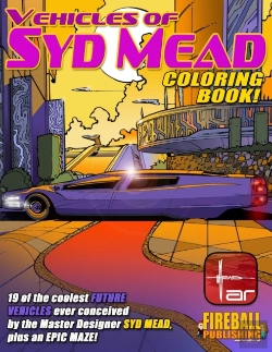 Bertrand.pt - Vehicles Of Syd Mead Coloring Book