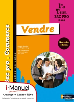 Bertrand.pt - Vendre Bac Pro Commerce (Galee) Licence Numerique Eleve I-Manuel + Ouvrage Papier