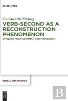 Verb-Second As A Reconstruction Phenomenon