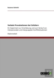 Verbale Provokationen Bei Schulern