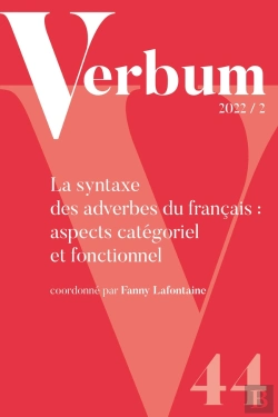 Bertrand.pt - Verbum, Tome Xliv, N° 2/2022