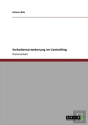 Verhaltensorientierung Im Controlling