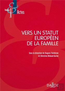 Bertrand.pt - Vers Un Statut Européen De La Famille ?