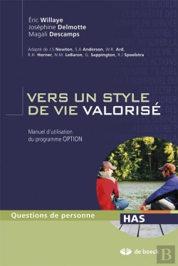 Bertrand.pt - Vers Un Style De Vie Valorisé ; Manuel D'Utilisation Du Programme Option