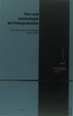 Bertrand.pt - Vers Une Musicologie De L'Interprétation