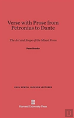 Bertrand.pt - Verse With Prose From Petronius To Dante