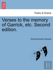 Verses To The Memory Of Garrick, Etc. Second Edition.Thespis