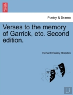 Bertrand.pt - Verses To The Memory Of Garrick, Etc. Second Edition.Thespis