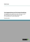 Vertragsgestaltung Und Vertragsverhandlung