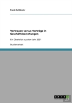 Bertrand.pt - Vertrauen Versus Vertrage In Geschaftsbeziehungen