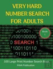 Very Hard Number Search For Adults Book 1