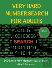Very Hard Number Search For Adults Book 1