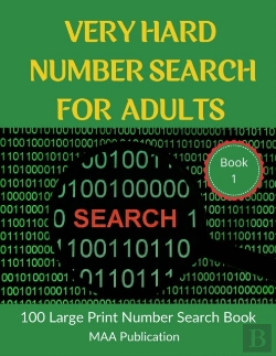 Bertrand.pt - Very Hard Number Search For Adults Book 1