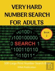 Very Hard Number Search For Adults Book 2