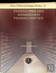 Verzeichnis Der Arabischen Handschriften (Vol 3)