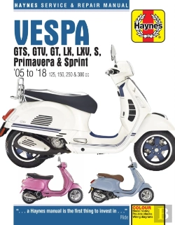 Bertrand.pt - Vespa Gts, Gtv, Gt, Lx, Lxv, S, Primavera & Sprint (05 - 18)