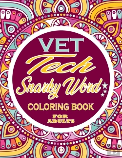 Bertrand.pt - Vet Tech Snarky Word Coloring Book For Adults