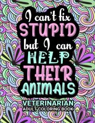 Veterinarian Adult Coloring Book