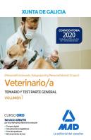 Veterinario/A De La Xunta De Galicia (Personal Funcionario, Subgrupo A1 Y Personal Laboral, Grupo I)