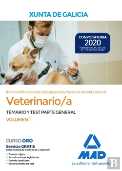 Bertrand.pt - Veterinario/A De La Xunta De Galicia (Personal Funcionario, Subgrupo A1 Y Personal Laboral, Grupo I)