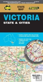 Victoria State & Cities Map 319 9th Ed (Waterproof)