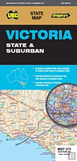 Bertrand.pt - Victoria State & Suburban Map 370 30th