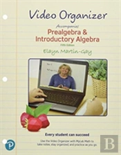 Video Notebook For Prealgebra & Introductory Algebra