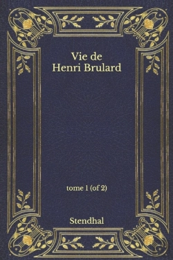 Bertrand.pt - Vie De Henri Brulard