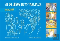 Bertrand.pt - Vie De Jésus En 20 Tableaux À Colorier