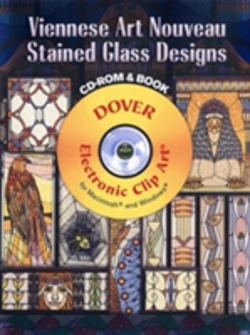 Bertrand.pt - Viennese Art Nouveau Stained Glass Designs Cd-Rom And Book
