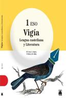 Vigía. Lengua Castellana Y Literatura 1 Eso