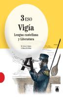 Vigía. Lengua Castellana Y Literatura 3