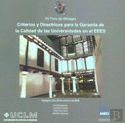 Bertrand.pt - Vii Foro De Almagro. Criterios Y Directrices Para La Garant¡A De La Calidad De Las Universidades En