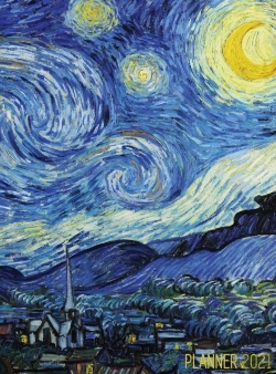 Bertrand.pt - Vincent Van Gogh Planner 2021: Starry Ni