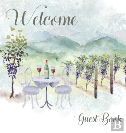 Bertrand.pt - Vineyard Themed Guest Book, Vacation Home, Comments Book, Holiday Home, Visitor Book To Sign