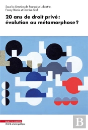Vingt Ans De Droit Prive : Evolution Ou Metamorphose ?