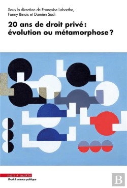 Bertrand.pt - Vingt Ans De Droit Prive : Evolution Ou Metamorphose ?
