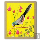 Vintage Birds Greennotes