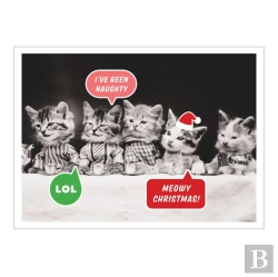 Bertrand.pt - Vintage Cat Memes Notecards
