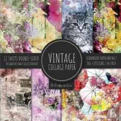 Bertrand.pt - Vintage Collage Paper For Scrapbooking